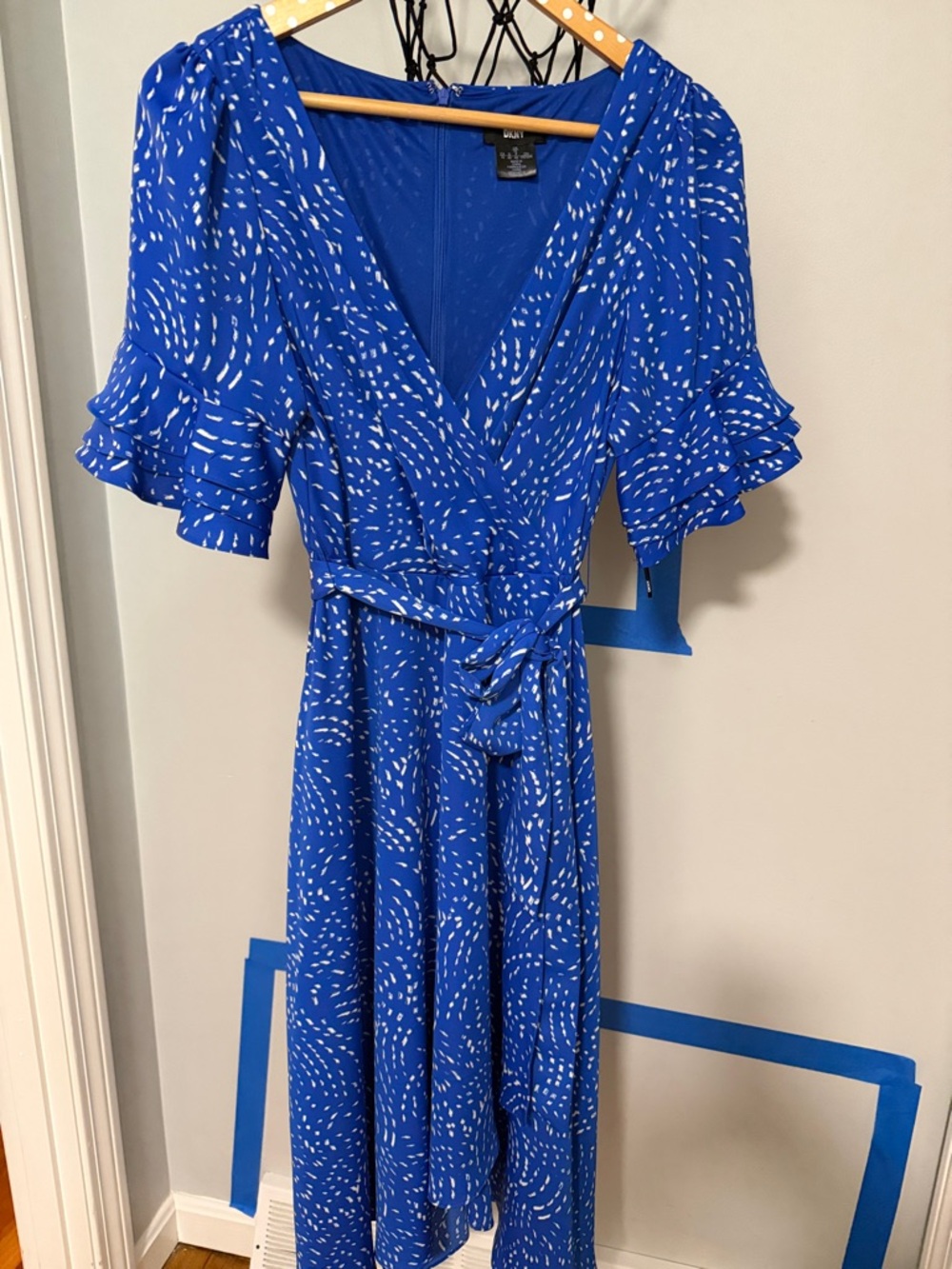 DKNY wrap dress